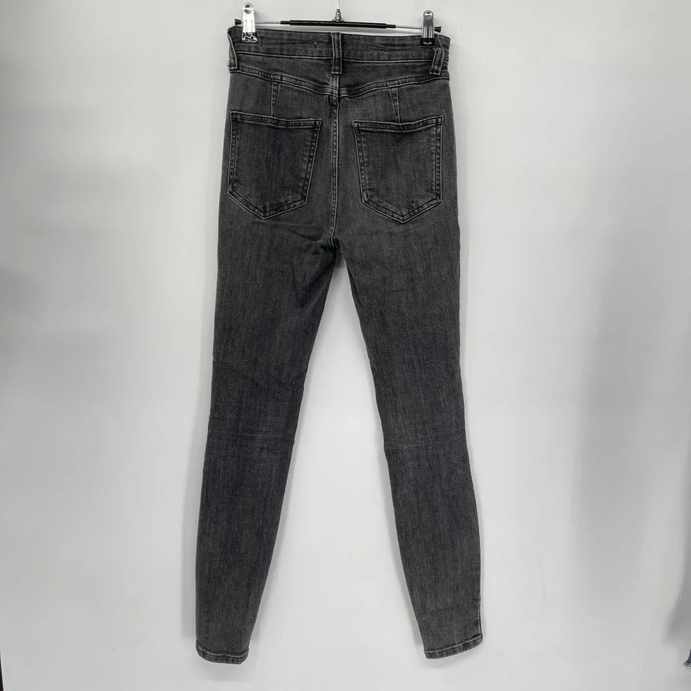 Pilcro And‎ The Letterpress Womens Size 25 Black Highrise Skinny Jeans